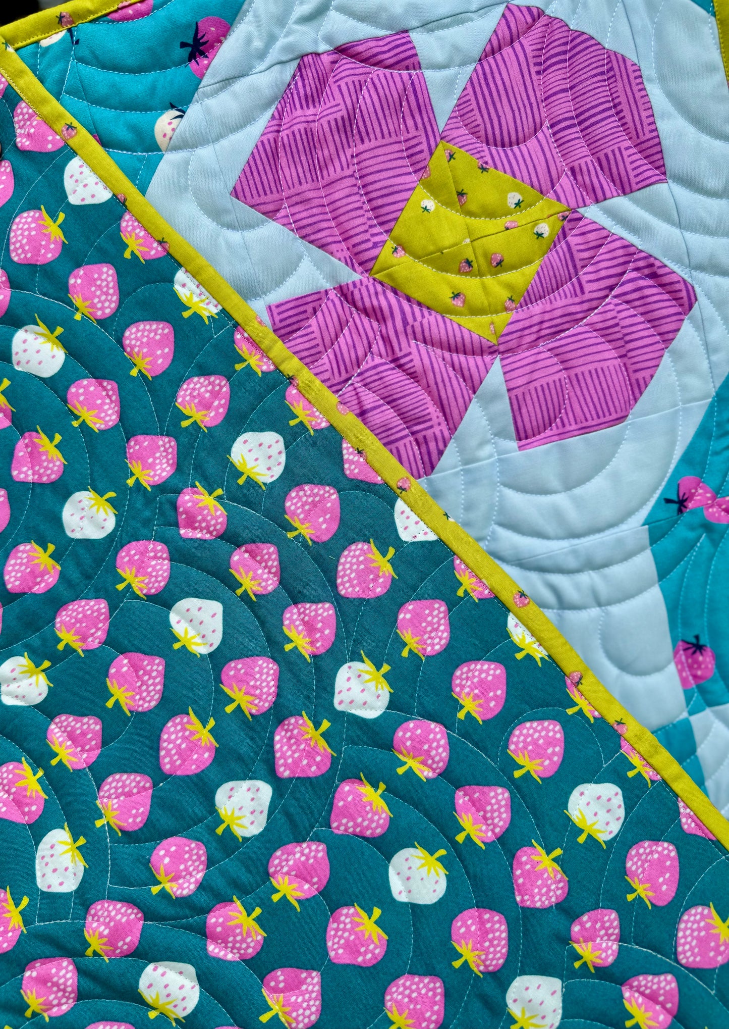 MaeFlower Baby Quilt