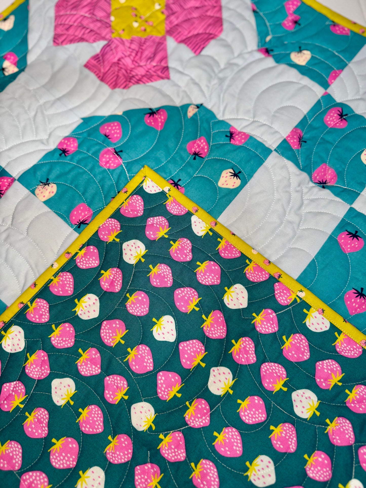 MaeFlower Baby Quilt