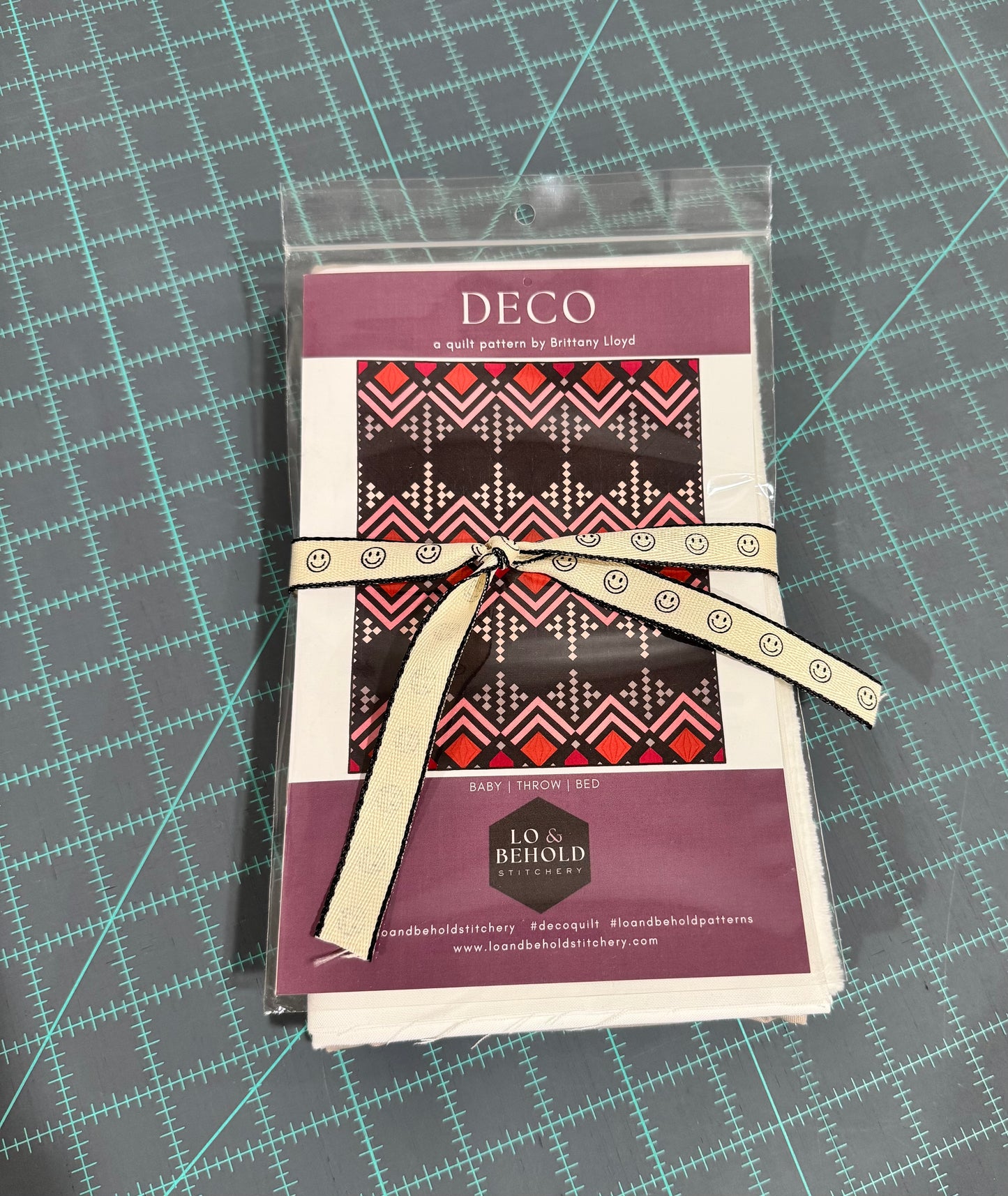 2 Tone Baby Deco Quilt Kit