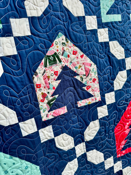 Spruce Serenade Christmas Quilt