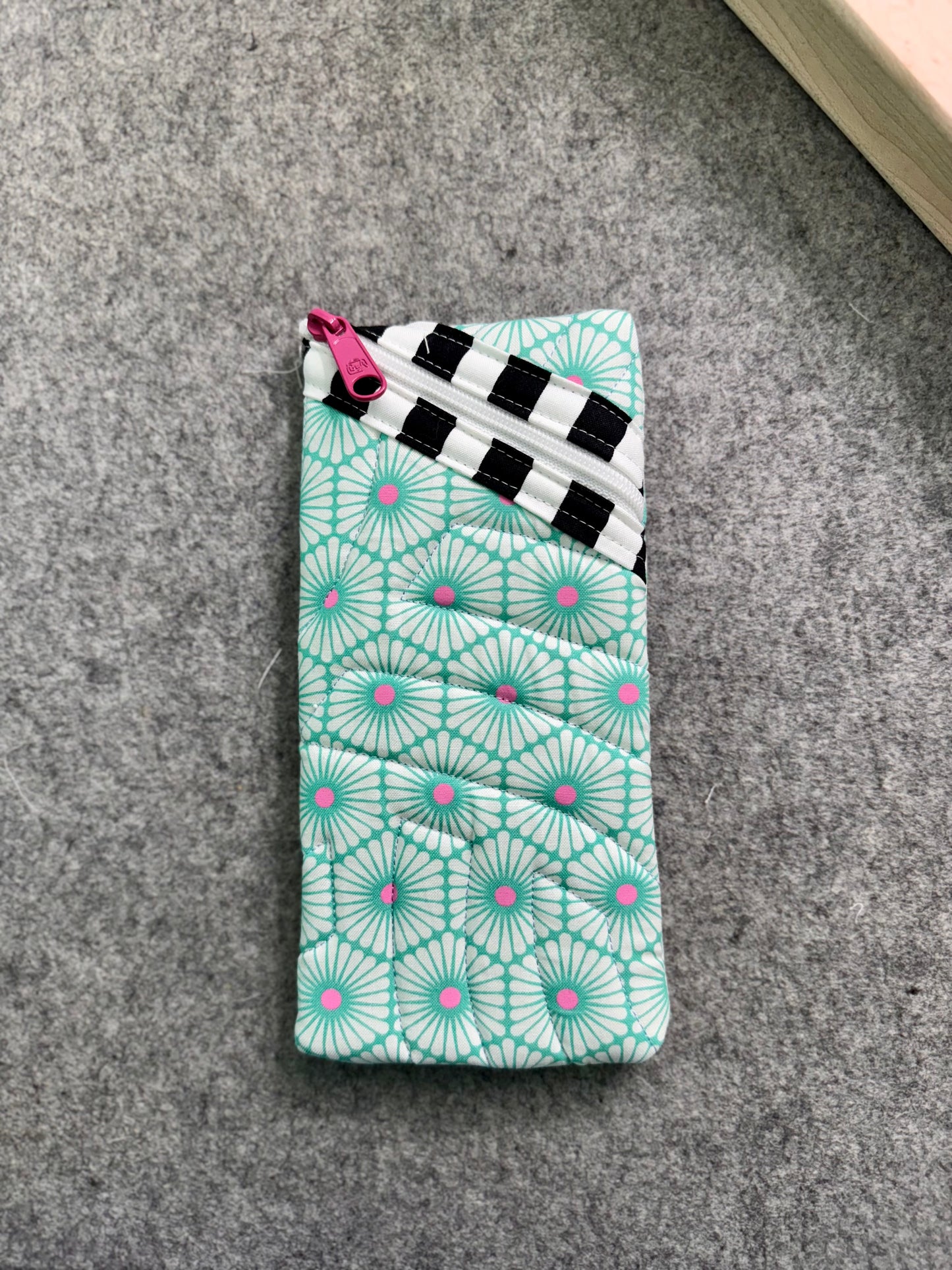 Quilted Pencil/Eyeglass Case
