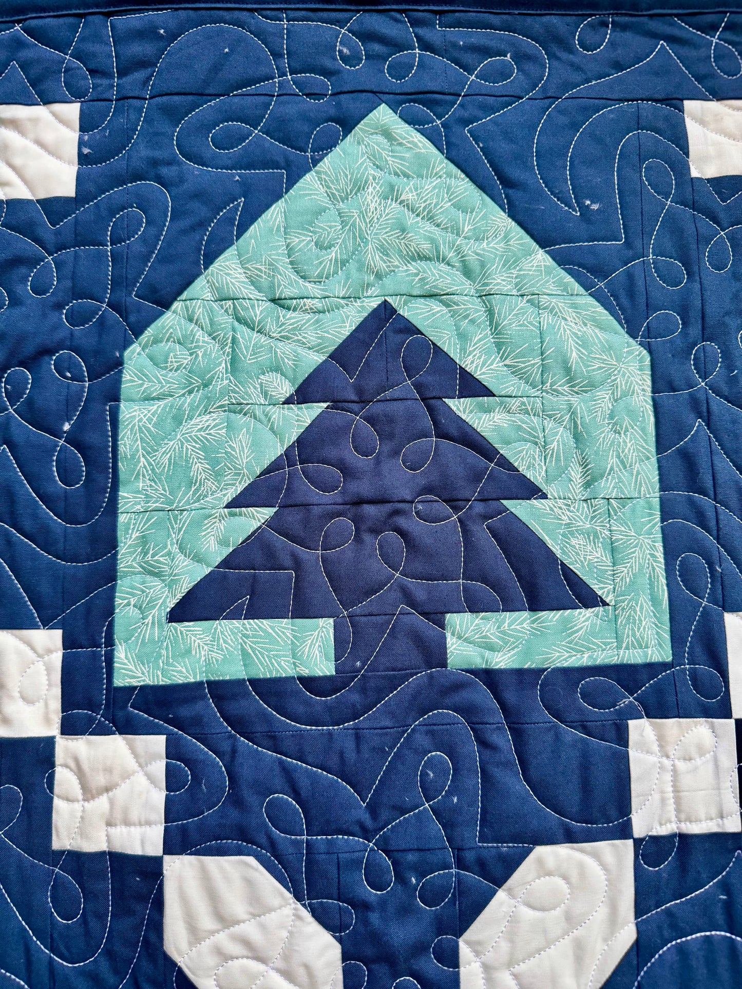 Spruce Serenade Christmas Quilt