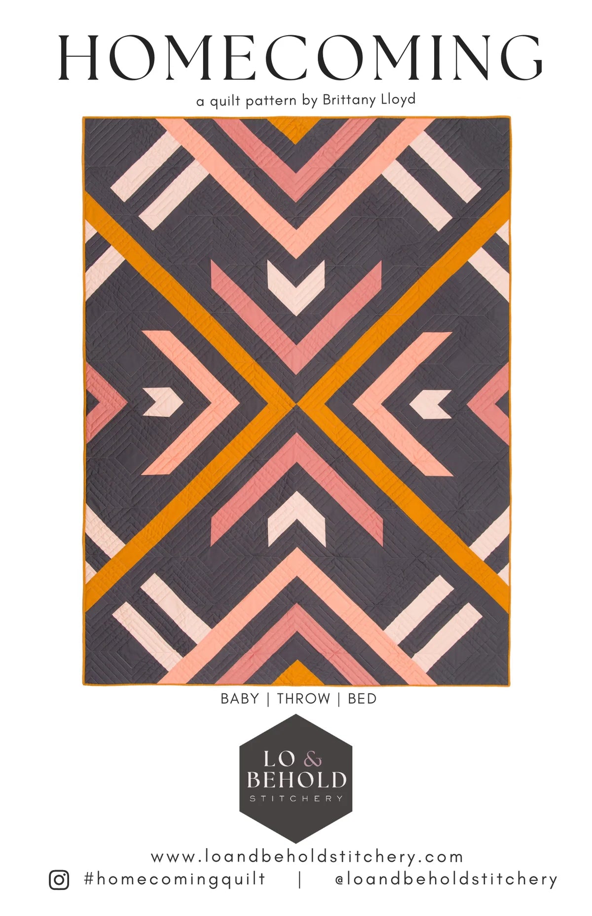 Homecoming Quilt Kit - 2 Tone Baby