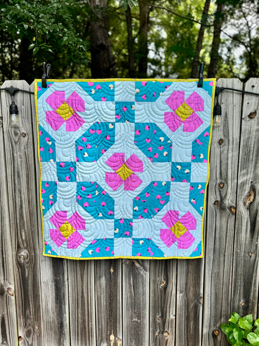MaeFlower Baby Quilt