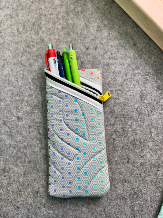 Quilted Pencil/Eyeglass Case