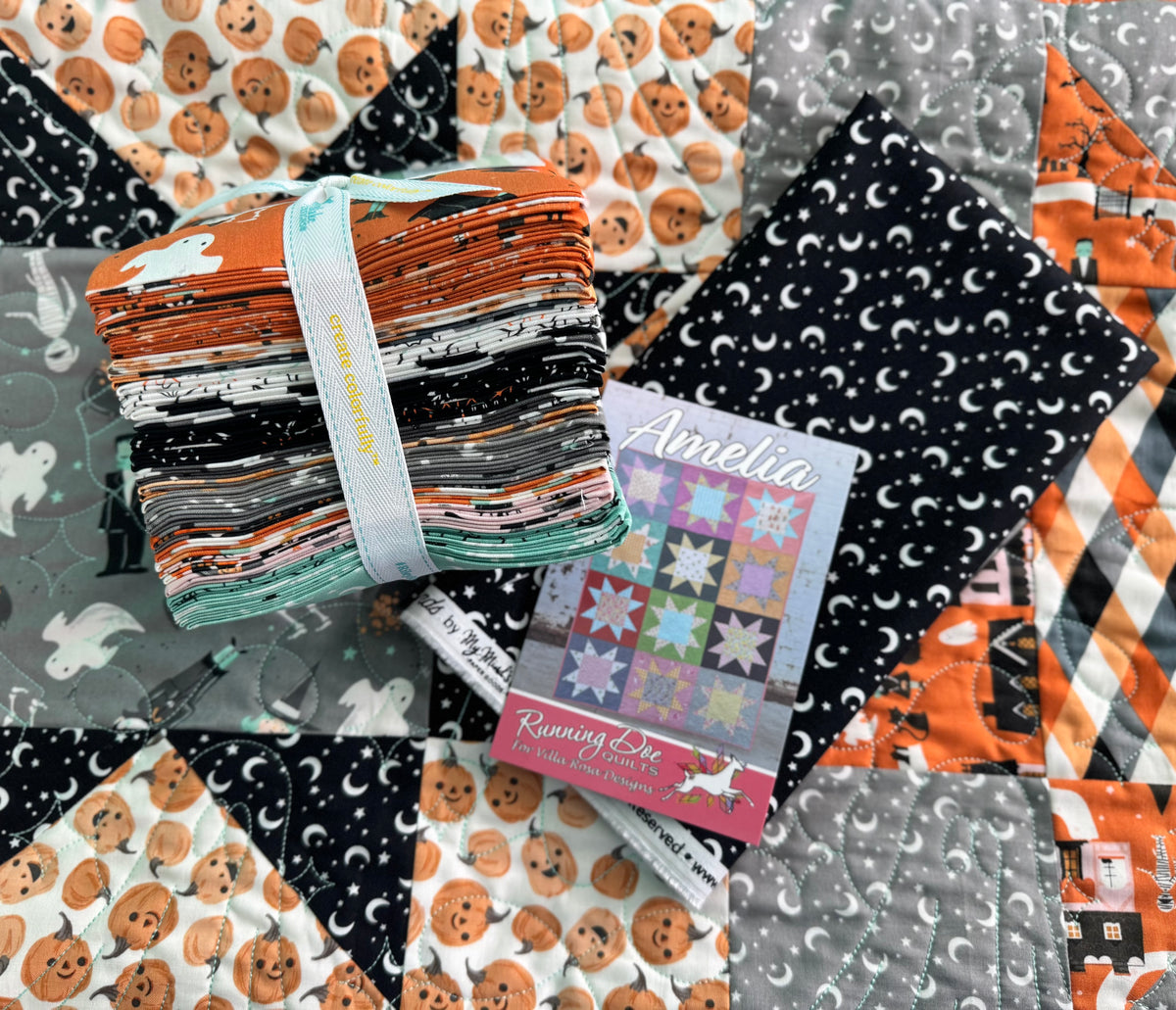 Amelia Halloween Quilt Kit