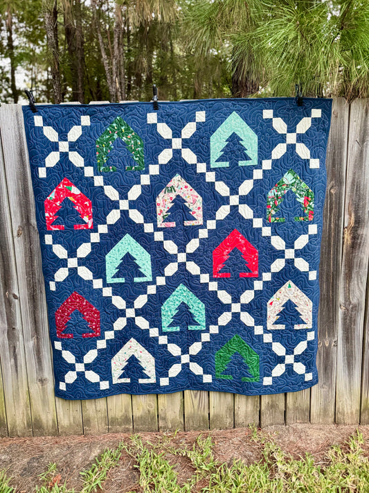 Spruce Serenade Christmas Quilt