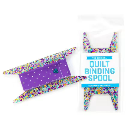Glitter Binding Spool - Purple/Teal image 0