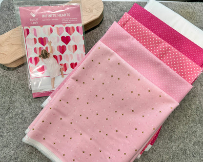 Infinite Hearts Quilt Kit