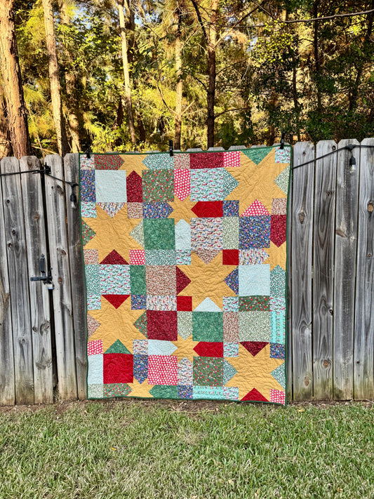 Stargazer Christmas Quilt